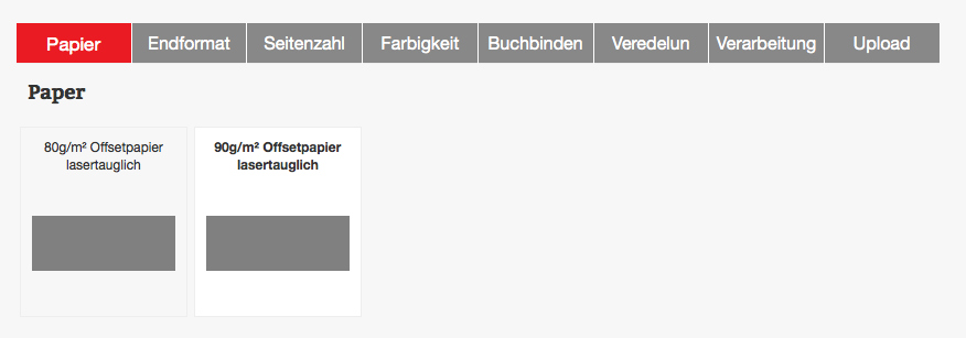 Format-Feldnavigaion